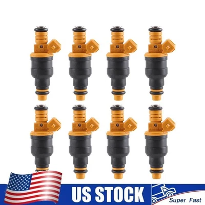 8Pcs Flow Matched Fuel Injectors 0280150943 For Lincoln Town Car 4.6L 1991-1994 Foto 1 de 4