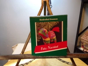 Hallmark Keepsake Ornament Feliz Navidad Bull Pinata - Picture 1 of 2