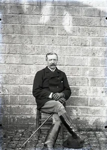 BEAUMONT LA RONCE 1900 - Grand Négatif Verre Châtelain Indre et Loire - 10 - Bild 1 von 1