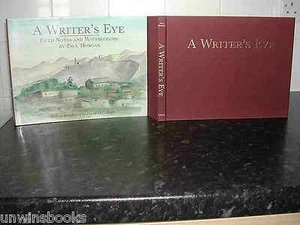 Paul Horgan A WRITER’S EYE Field Notes and WATERCOLOUR ART Watercolors HB 1st Ed - Picture 1 of 1