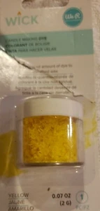 We R Wick Wax Dye .07 oz Candle making dye Yellow - Picture 1 of 1