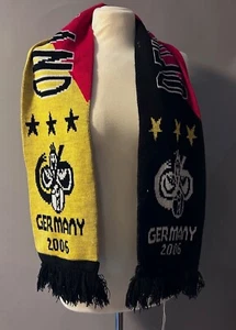 2006 World Cup Scarf FIFA Germany ~60x6" Soccer Futbol Fringe - Picture 1 of 1