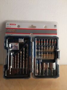 Bosch Bohrer- und Bit-Set PRO Beton 35-teilig inkl. Bithalter in PVC-Box
