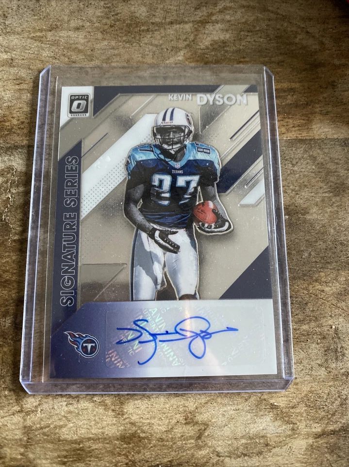 2020 Donruss Optic Signature Series #SS-KD KEVIN DYSON  Auto - Image 1 of 4