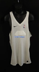 Nike Pro Breathe NBA Player Issued Training Compression Tank Top White 3XL-TALL - Picture 1 of 5