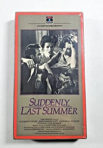 Suddenly Last Summer VHS Tape Watermark New Sealed 1984 RCA Columbia - Imagen 1 de 6