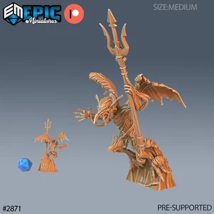 Water Mephit B | Epic Miniatures | RPG D&D Pathfinder Wargaming | 25-28mm - Picture 1 of 1