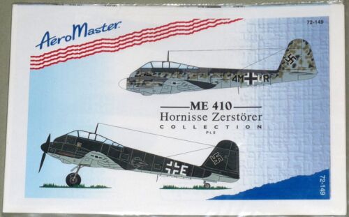 Aeromaster Decals 72-149 Messerschmitt Me410 decal in 1:72 Scale