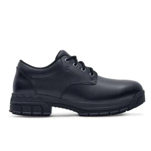 Shoes For Crews Men's Oxford Shoes Size 9.5(W) Slip Resistant Steel Toe Black - Picture 1 of 7