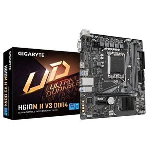 Gigabyte H610M H V3 DDR4 (H610, S1700, Matx, Ddr4) - Imagen 1 de 5