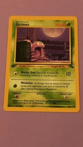 Pokémon TCG | Grimer 48/62 | Fossil | 1st Edition | NM - Picture 1 of 10