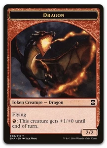 Dragon Token #8 (NM) Eternal Masters EMA Magic MTG - Picture 1 of 2
