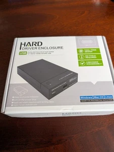 USB 3.0 2.5" 3.5" SATA HDD External Hard Drive Disk Enclosure Case, Read Details - Photo 1/9