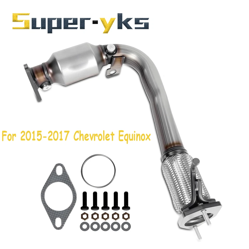 Передний каталитический конвертер для 2015 2016 2017 Chevrolet Equinox/GMC Terrain 2,4 л - Изображение 1 из 4