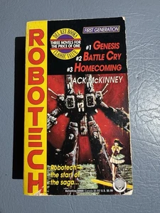 ROBOTECH Macross Saga Vols 1-3 - JACK McKINNEY 1st Edition 1994 DEL REY* RARE - Picture 1 of 19