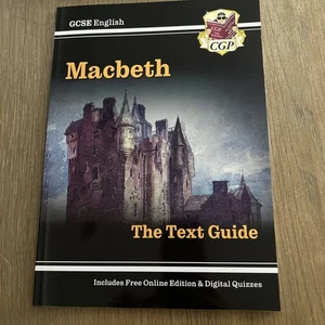 Grade 9-1 GCSE English Shakespeare Text Guide - Macbet... by CGP Books Paperback - Picture 1 of 3