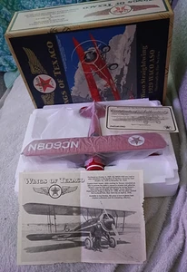 Wings of Texaco Waco Straightwing 1929 Waco ASO 13-th In Series Diecast NIB - Bild 1 von 12