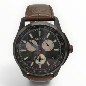 GUCCI Quartz Watch 126.2 Wristwatch Authentic Works Men - Picture 1 of 7