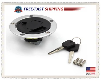 Fuel Gas Tank Cap Lock Keys For 2006-2018 Kawasaki Ninja ZX1000D/E/F/J/K ABS Foto 1 de 4