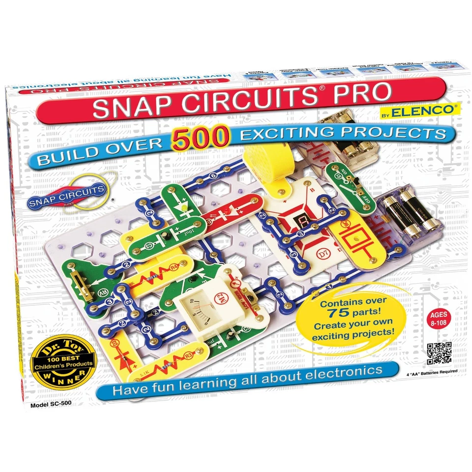 Elenco Snap Circuits Pro Electronics Discovery Kit SC500