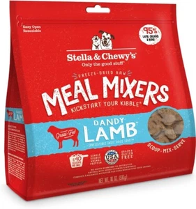 18oz Stella & Chewy’s Freeze Dried Raw Dandy Lamb Meal MixersDog Food/Topper - Picture 1 of 4