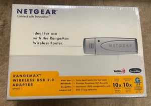 NETGEAR RANGEMAX WIRELESS USB 2.0 ADAPTER WPN111 - Picture 1 of 2