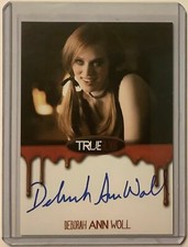 Deborah Ann Woll 2012 HBO TRUE BLOOD Autograph Signed Auro Card as Jessica Hamby