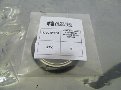 AMAT 3700-01088 Seal CTR Ring Assembly NW50, O-Ring, SST304, 452212 • 15$