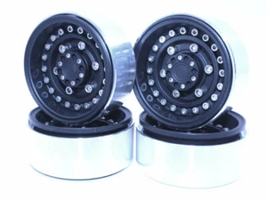 1.9 Alloy military Wheels Rim for 1/10 rc crawler rc car 25.4mm 4PCS - Picture 1 of 8