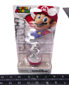 Nueva Figura Amiibo Nintendo Super Mario Edición Plata 1ª Wii U EE. UU. - Imagen 1 de 7