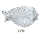 Fish Shaped Cocktail Glass Clear Decor Glassware for Club Cold Drinks Home