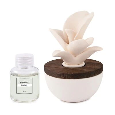 pajoma Raumduft Bambus mit Gipsblüte Flora, 50 ml dekorativer Raumduft - Bild 1 von 3
