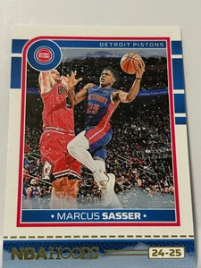 Marcus Sasser 2024-25 Panini Winter NBA Hoops Purple #125 Detroit Pistons - Picture 1 of 2