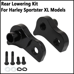 Adjustable Rear Drop Lowering Kit For Harley Davidson Sportster XL883 1200 2004- - Picture 1 of 10