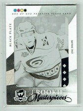 10-11 UD Upper Deck The Cup  Zac Dalpe  1/1  Printing Plate  Rookie