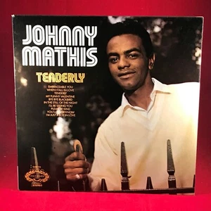 JOHNNY MATHIS Tenderly 1977 UK Vinyl LP Hallmark record When I Fall In Love - Picture 1 of 3