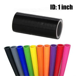 1" ID 25MM, 3'' Length Straight Coupler Pipe Hose Intake Intercooler Silicone - Picture 1 of 3