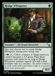 *MtG: 4x Hedge Whisperer - Murders at Karlov Manor UC - magicman-europe* - Bild 1 von 1