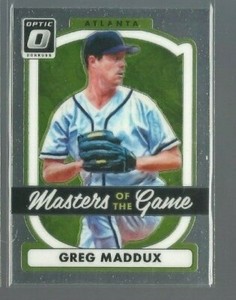  2017 Donruss Optic Masters of the Game #MG15 Greg Maddux (ref 68198)