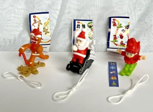 Kinder Joy 2022 Navidad Elfo Adhesivo Santa Pan de Jengibre Adornos Coleccionables - Imagen 1 de 15