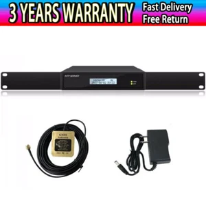 TF-NTP-LITE NTP Server + 10m Antenna Network Time Server w/Screen 2 Network Port - Photo 1/4