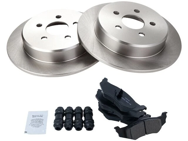Kit de pastillas de freno trasero y rotor para Chrysler Cirrus 1995-2000 1996 1997 CN631FY Foto 1 de 1