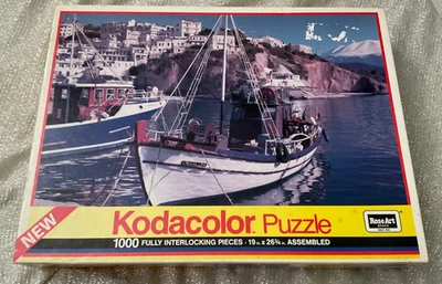 Rompecabezas Kodacolor Agia Galini, Creta 1000 piezas No.77777 SELLADO NUEVO Foto 1 de 4