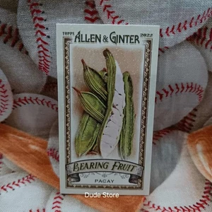 2022 Topps Allen & Ginter MINI - Cuscinetto Frutta #BF-2 - Pacay - Foto 1 di 2