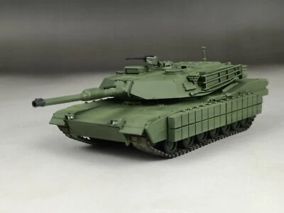 1/72 Built Modern Ukrainian M1A1 SA w/Tusk I Reactive Armor Kit Tank Model - Image 1 of 4