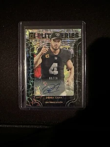 2022 Panini Donruss - The Elite Series #ES-8 Derek Carr - Picture 1 of 6