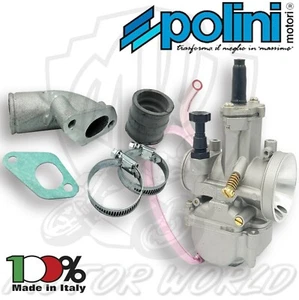 VERGASER POLINI PWK Ø28 + ANSAUGKRÜMMER VESPA PX 125 150 - Bild 1 von 3