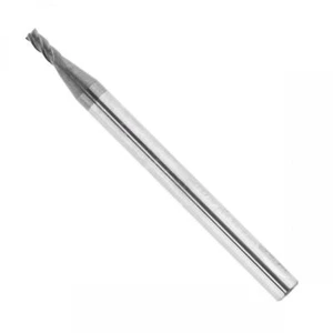 2MM Tungsten Carbide End Mill 4 Flute HRC50 50MM Length Flat Bottom 4MM Shank - Picture 1 of 2