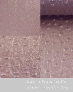 Aurora Ostrich Faux Leather - Picture 1 of 8