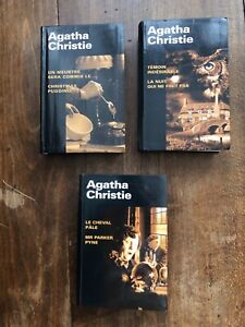 Agatha Christie oeuvres complètes lot de 3 tomes - France loisirs
